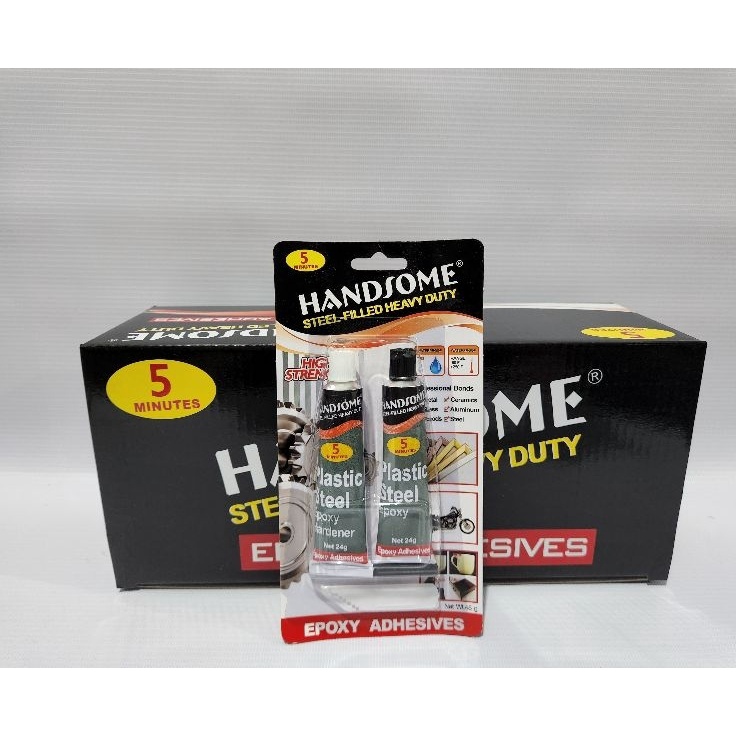 

Seller LEM EPOXY 5 MENIT HANDSOME ISI 12 PCS