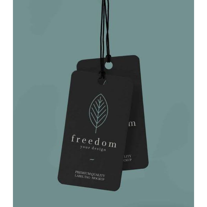 

label hangtag costum tipis/tebal