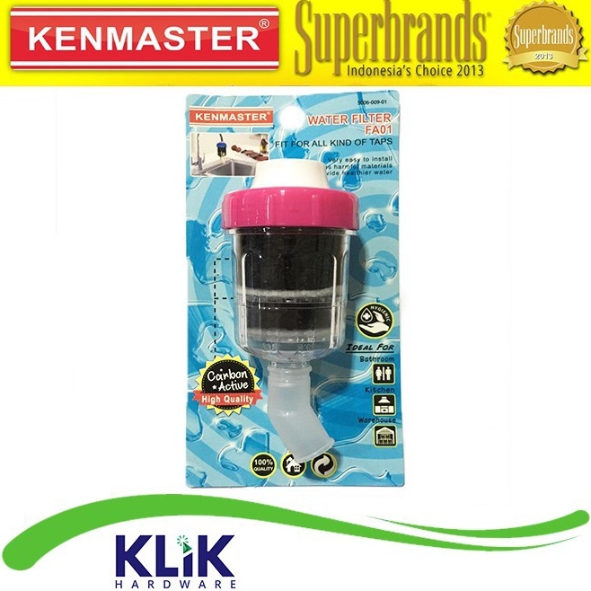 Kenmaster Filter Air Corong Three Level 9  Saringan Air Besar Carbon Active