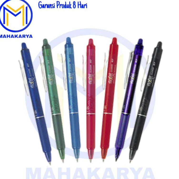

Murah Pulpen Frixion Clicker PILOT 5 7 1Pcs Pulpen Bisa Dihapus Eble Pen