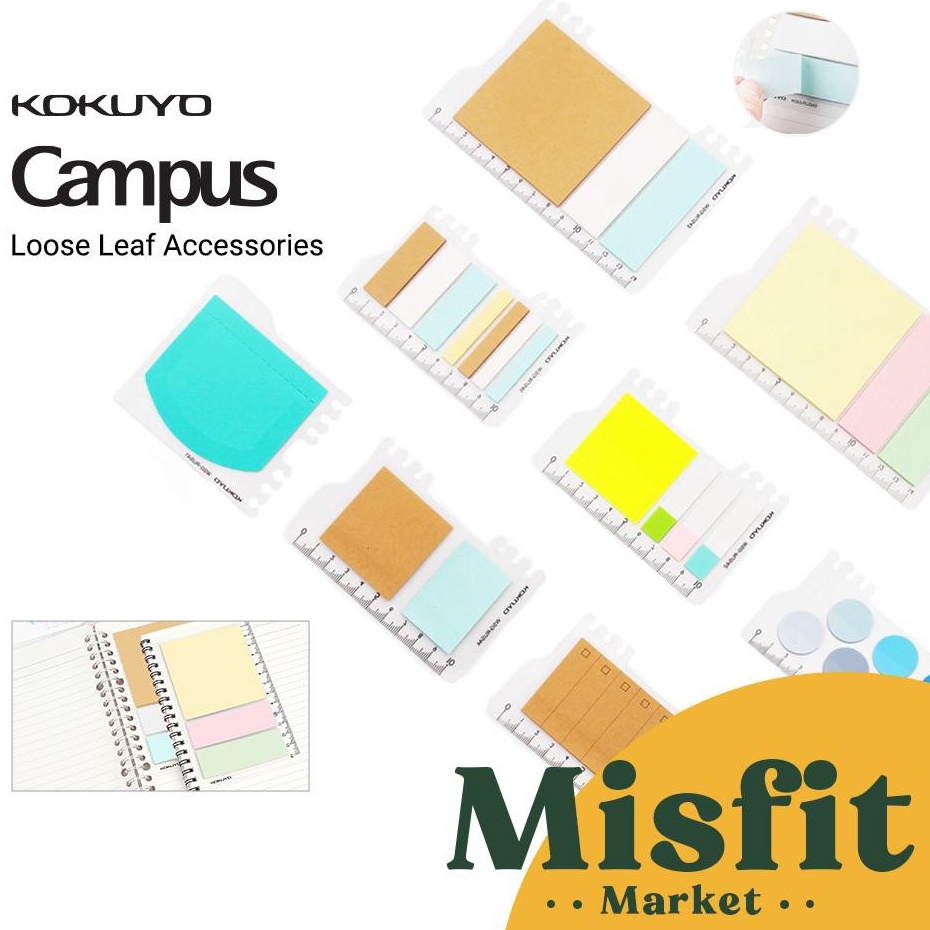 

Best Produk KOKUYO Sticky Note Memo Pad Loose Leaf Accessories