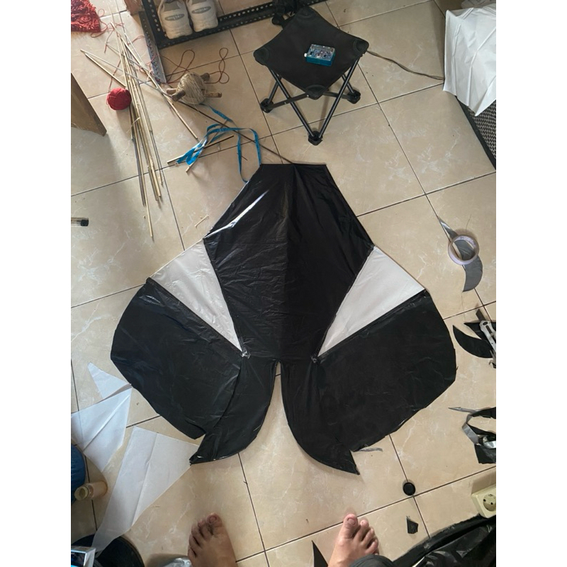 layangan cotek blolong 1 meter