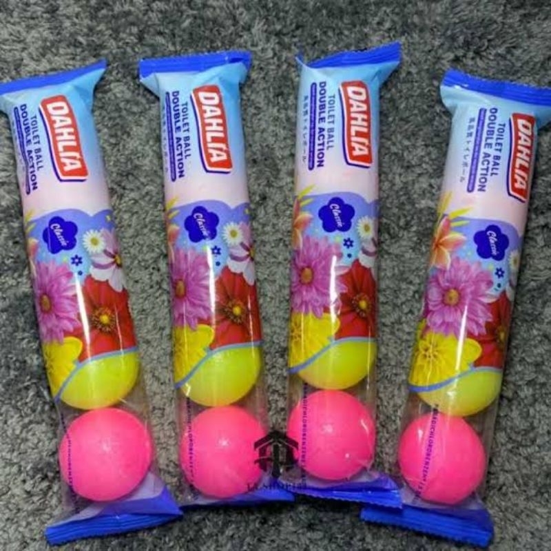 DAHLIA TOILET COLOUR BALL 5PCS