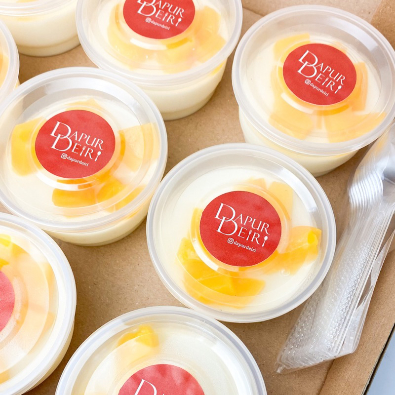 

Box Of 6 Peach Cocktail Pudding (Ramadan & Ied Edition Available)