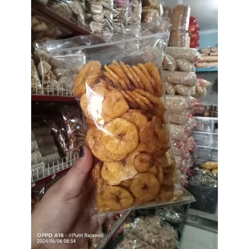 

Keripik pisang/ PISANG COIN KARAMEL RASA NANGKA 250gr