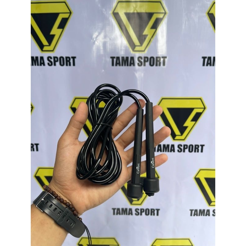 SKIPPING LOMPAT TALI KANSEN LONCAT TALI PVC JUMP ROPE SKIPPING LOMPAT TALI JUMPROPE PVC SIMPEL TALI 