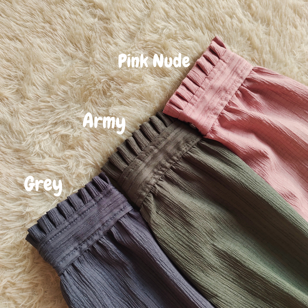 Atasan Kemeja Wanita Terbaru Kekinian Bahan Lady Crush Premium Atasan Lucu Estetik Size L/XXl/XXXL