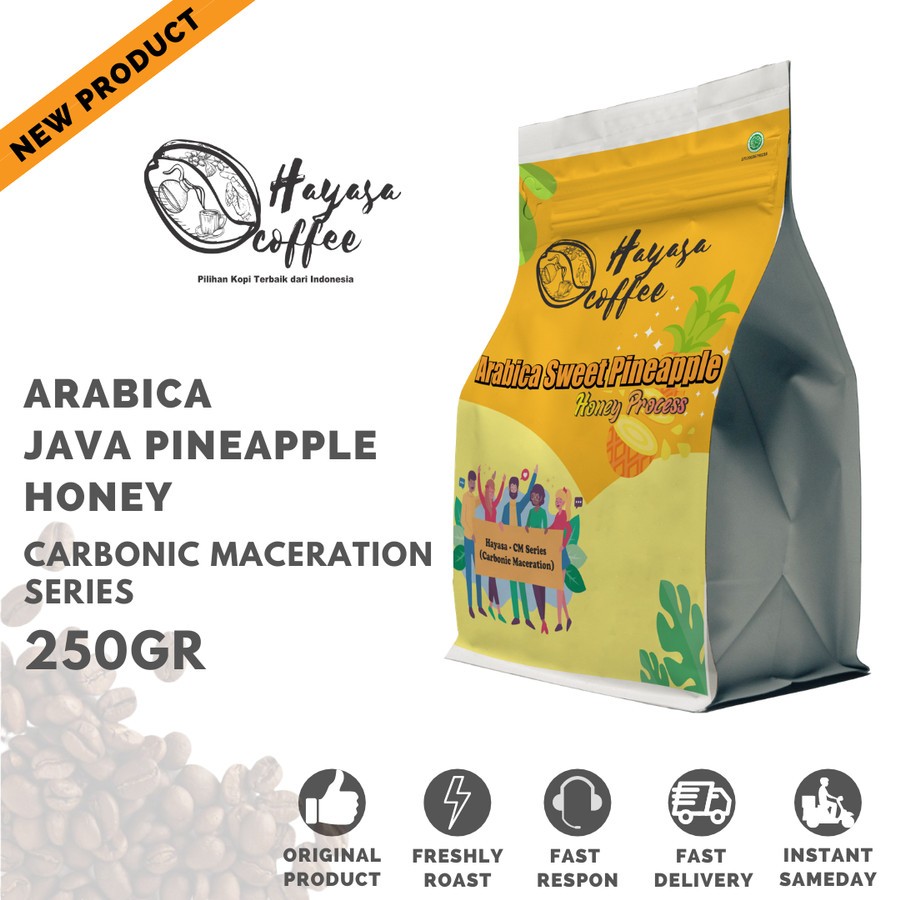 

Kopi Arabika Java Sweet Pineaple Honey (Java Arabica CM-Series)