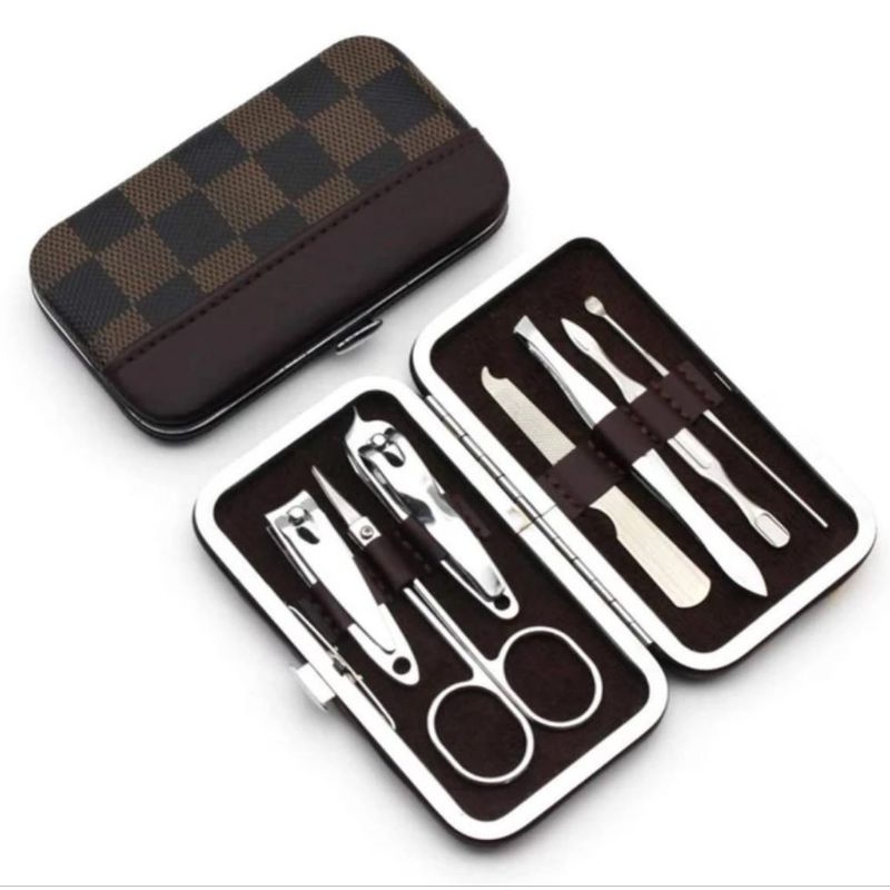 Menicure Pedicure Set 7IN1 pembersih kuku Dompet