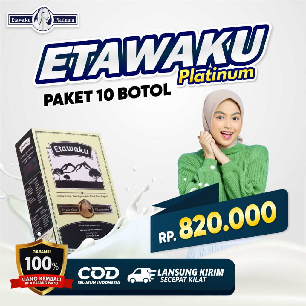 

Etawaku Platinum 200gr - Paket 10 Box
