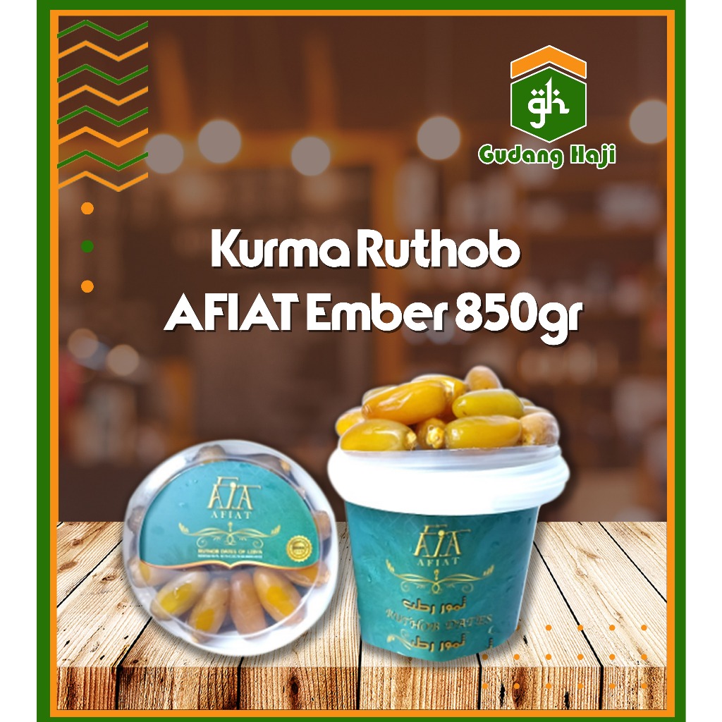 

Kurma Ruthob Ember AFIAT 850gr