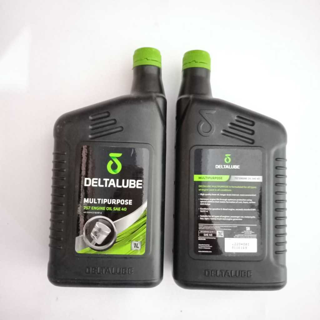 Oli Deltalube 1 Liter Multipurpose 757 Engine Oil SAE 40 1L