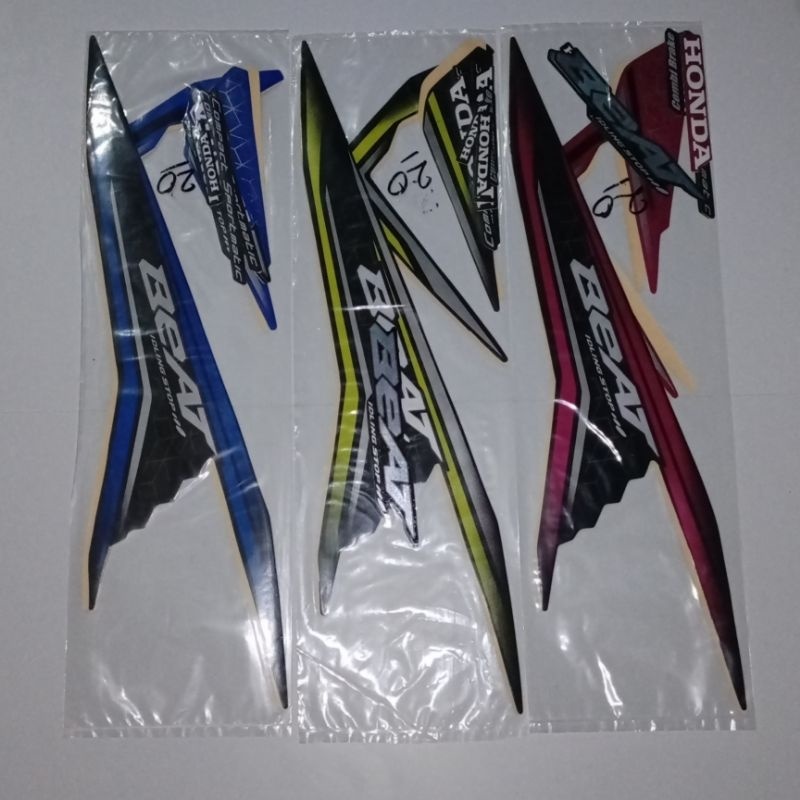 Stiker Striping Honda Beat ESP ISS 2020 - List Stiker Standar Beat ESP ISS 2020 - Striping Standar B