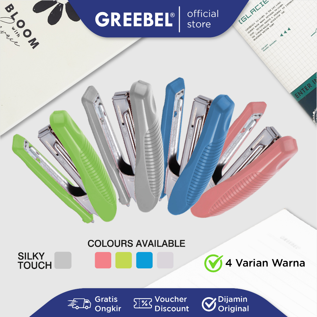 

GREEBEL STAPLER HD-10ED/Staples/Cekrekan /Jegrekan/Stepler/jepretan kapasitas 16 kertas