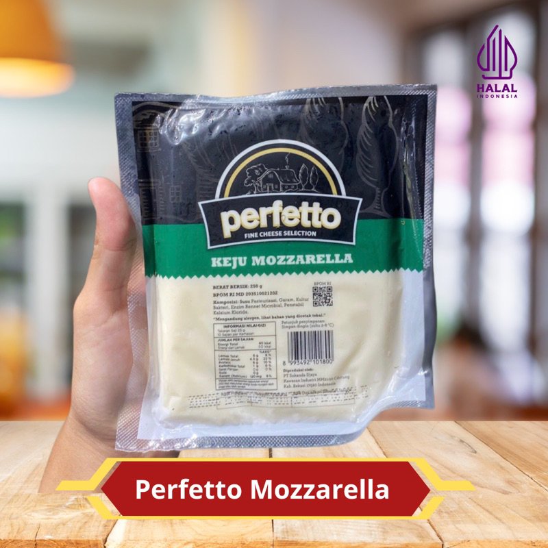 

Perfetto Keju Mozzarella 250g