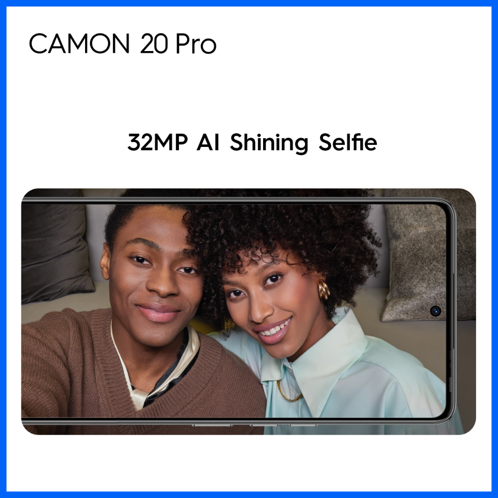 TECNO CAMON 20 Pro – 64MP+RGBW, 32MP AI Shining Selfie, MTK D8050 5G / Helio G99, 8+8GB*+256GB, 5000mAh + 33watt, Android 13, Garansi 12+1 Bulan-3