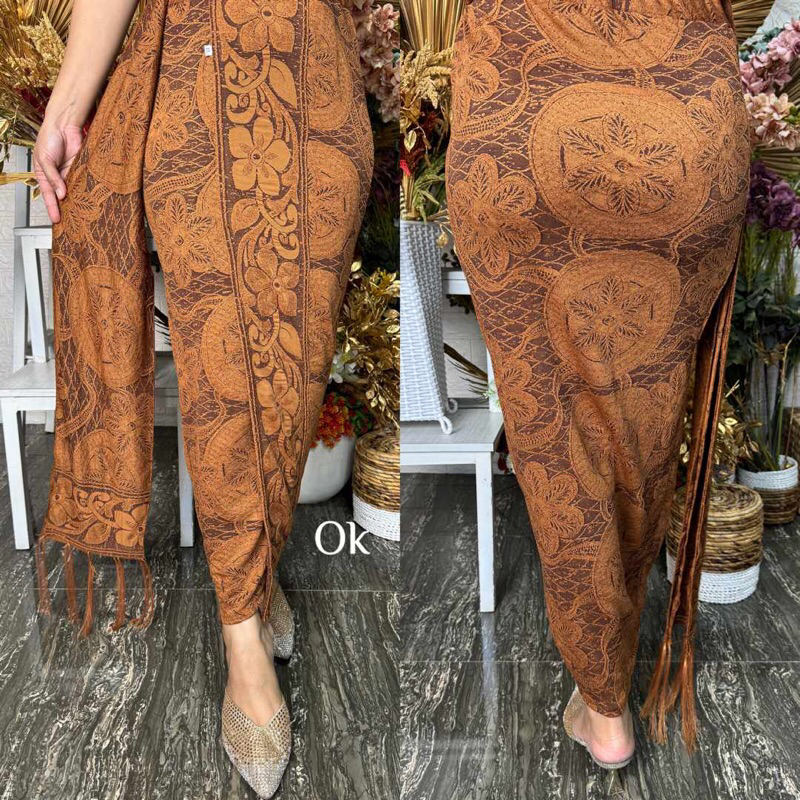 ROK JAGUAR SONGKET BALI SET SELENDANG SIZE JUMBO 4XL 5XL DAN SIZE STANDART | KAMEN JADI JAGUAR STRAI