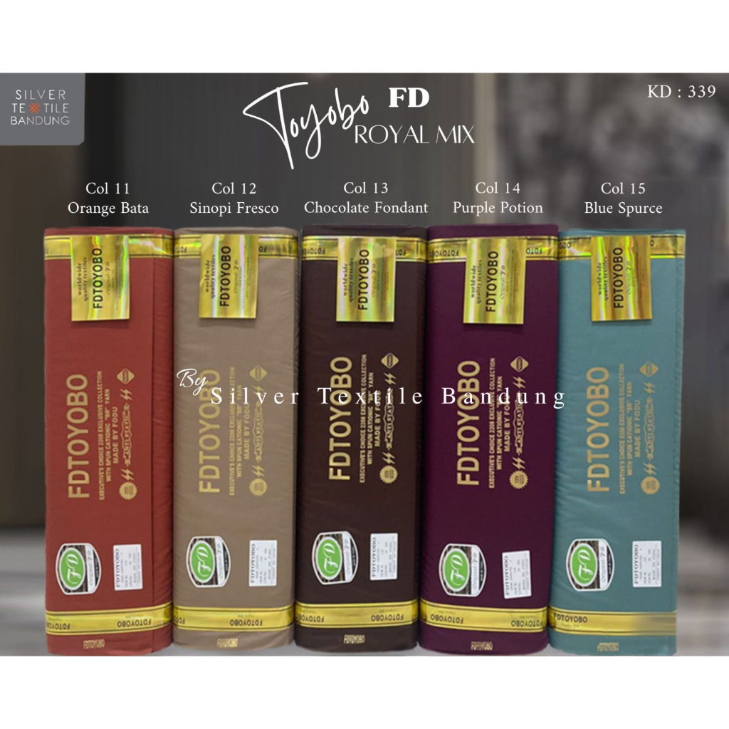 Toyobo Royal Mix FD 339 Minimal pembelian 1 Roll