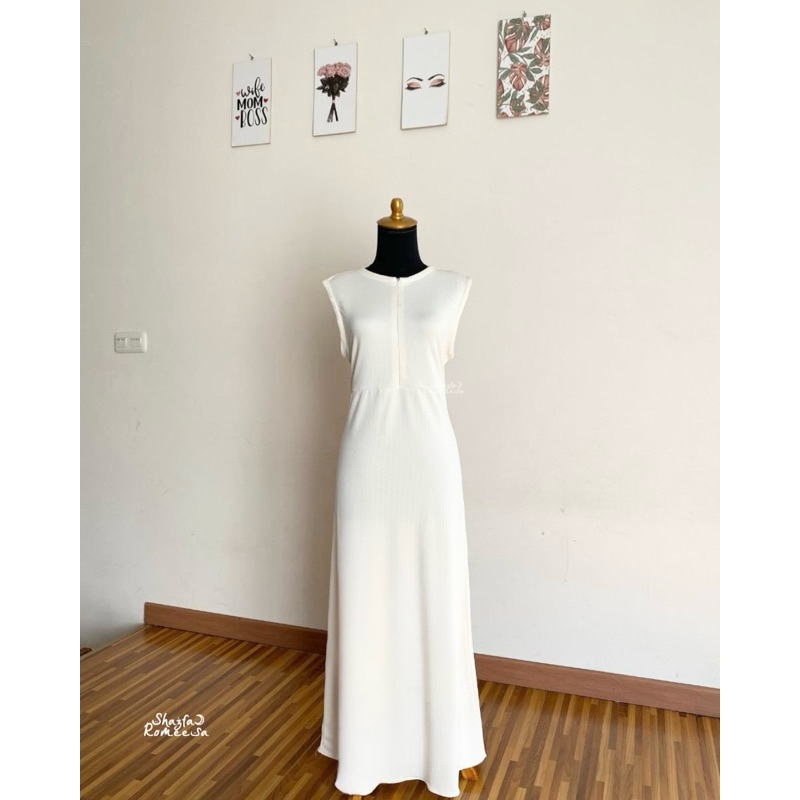 RB Rajut Inner Dress Knit - Busui Friendly Ukuran M-XL
