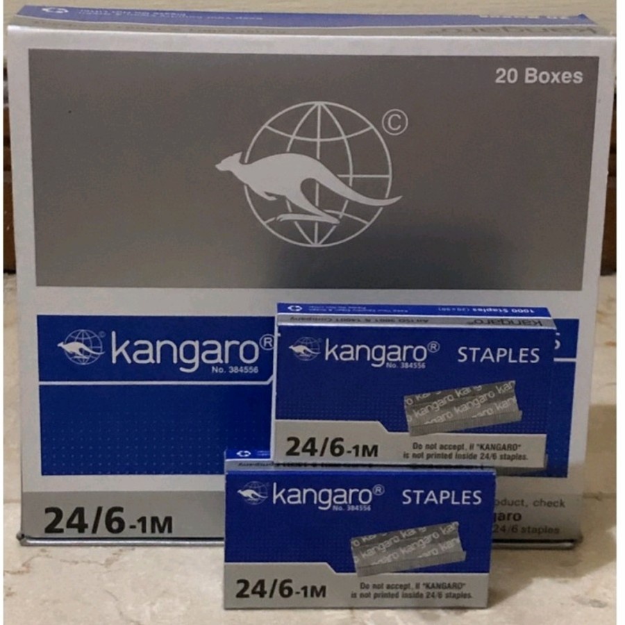 

Isi Staples Besar KANGARO No 3 (24/6)