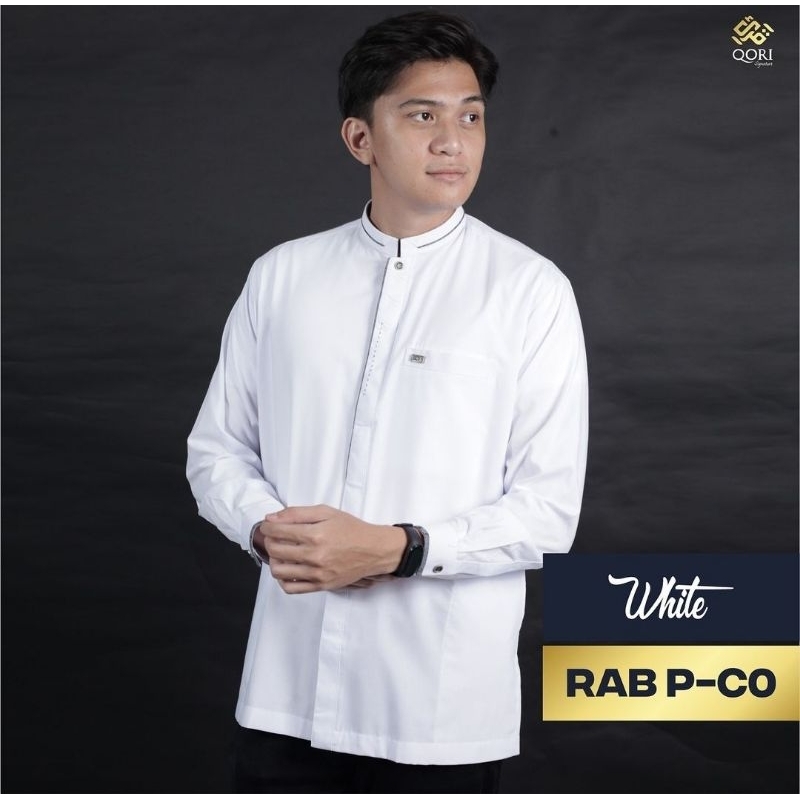 BAJU MUSLIM PRIA KOKO QORI APPAREL SIGNATURE TERBARU LEBARAN 2025 ORIGINAL RABIAH PROMO