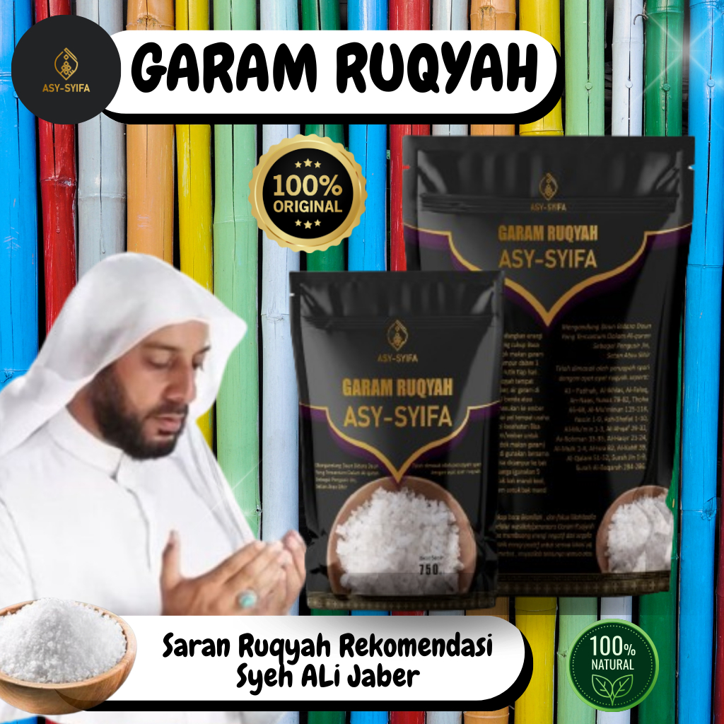 

GARAM RUQYAH DAUN BIDARA Asysyifa Original - MEMBERSIHKAN JIN SIHIR SAMPAI TUNTAS DARI TEMPAT USAHA