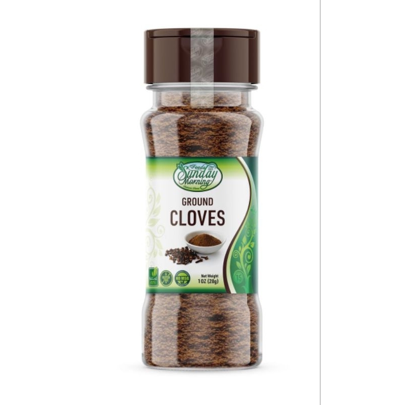 

SUNDAY MORNING FOODS Ground cloves bold