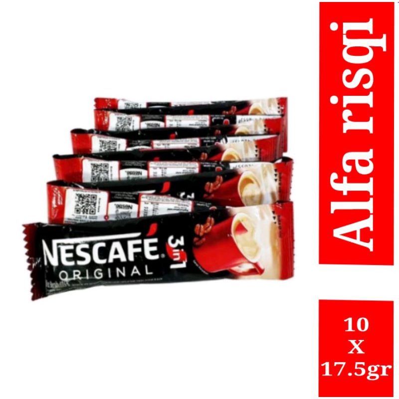 

Nescafe 3in1 original 10x17.5gr