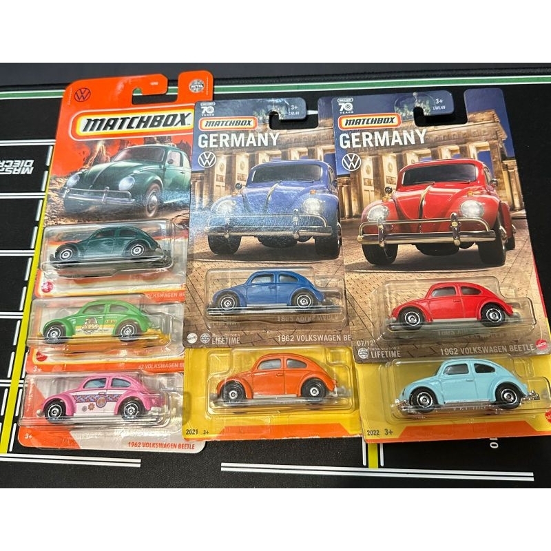 matchbox 1962 Volkswagen Beetle