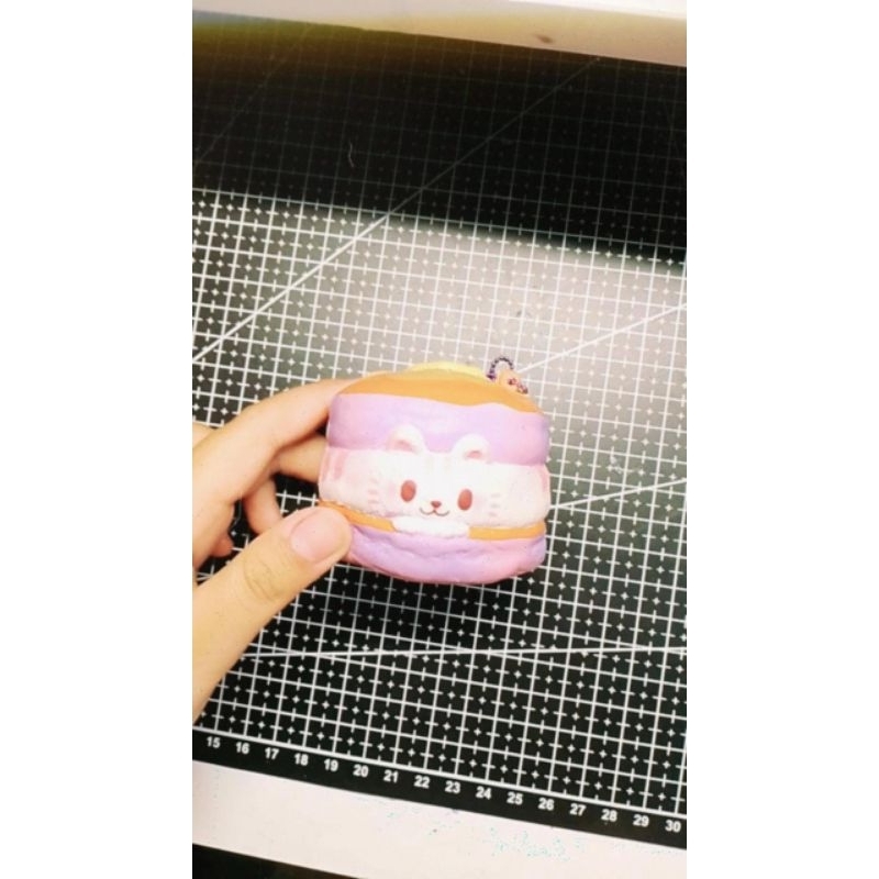 SQUISHY PRELOVED IBLOOM FUWA FUWA NYAN PANCAKE
