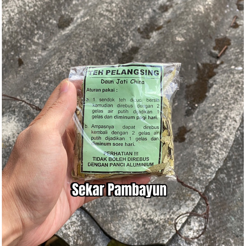 

TEH PELANGSING DAUN JATI CHINA