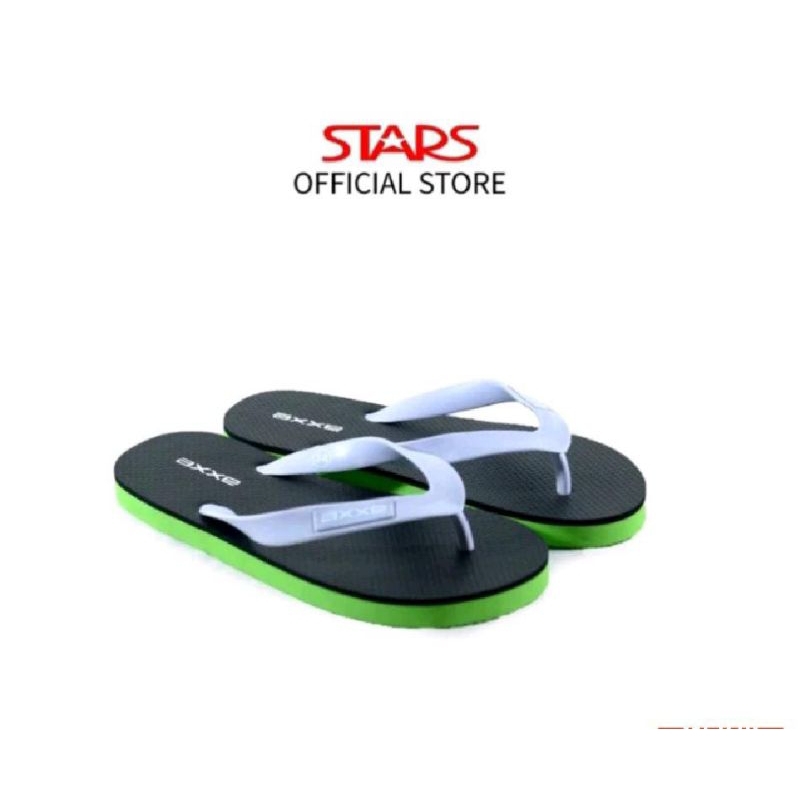 AXXE Sandal Jepit Anak Laki-laki Brooklyn Black Green