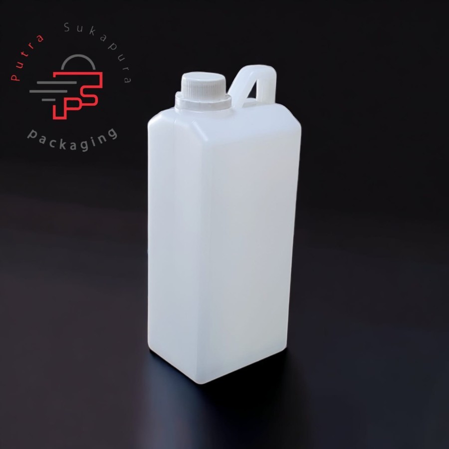 Botol jerigen 1000ml segel - Botol jerigen 1liter - botol plastik 1000ml