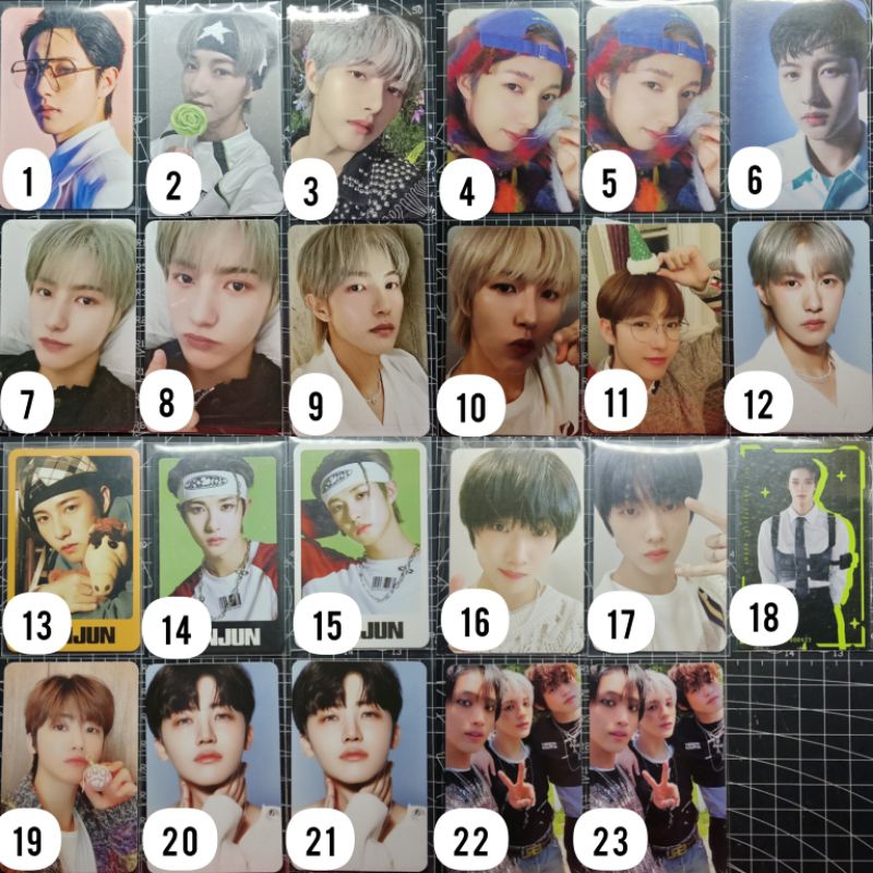 [READY] PC PHOTOCARD NCT JENO RENJUN CHENLE JISUNG NCTDREAM DREAMLAND INTROVERT EXTROVERT BFE A AR P