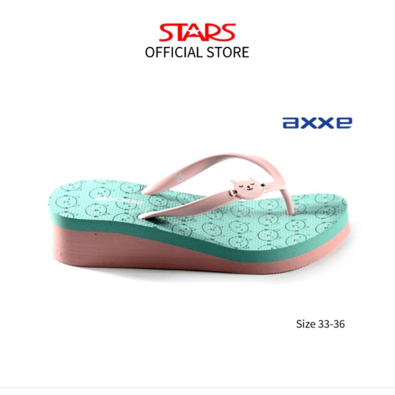 CATY HIJAU TOSCA. sandal anak wanita.axxe