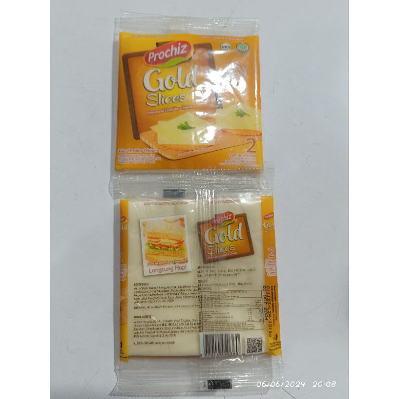 

Keju Prochiz Gold Slices Sachet