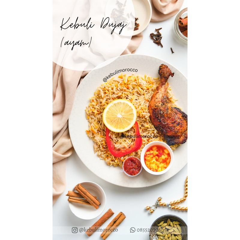 

kebuli dujaj (ayam) - Instant bandung area