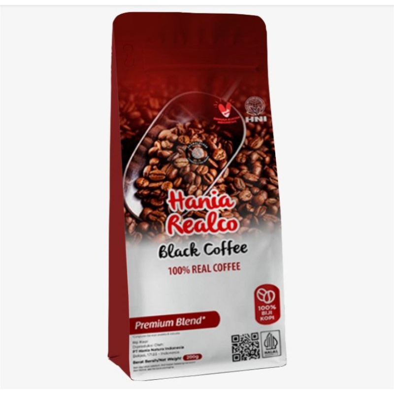 

Realco Black coffee (biji kopi hitam premium)