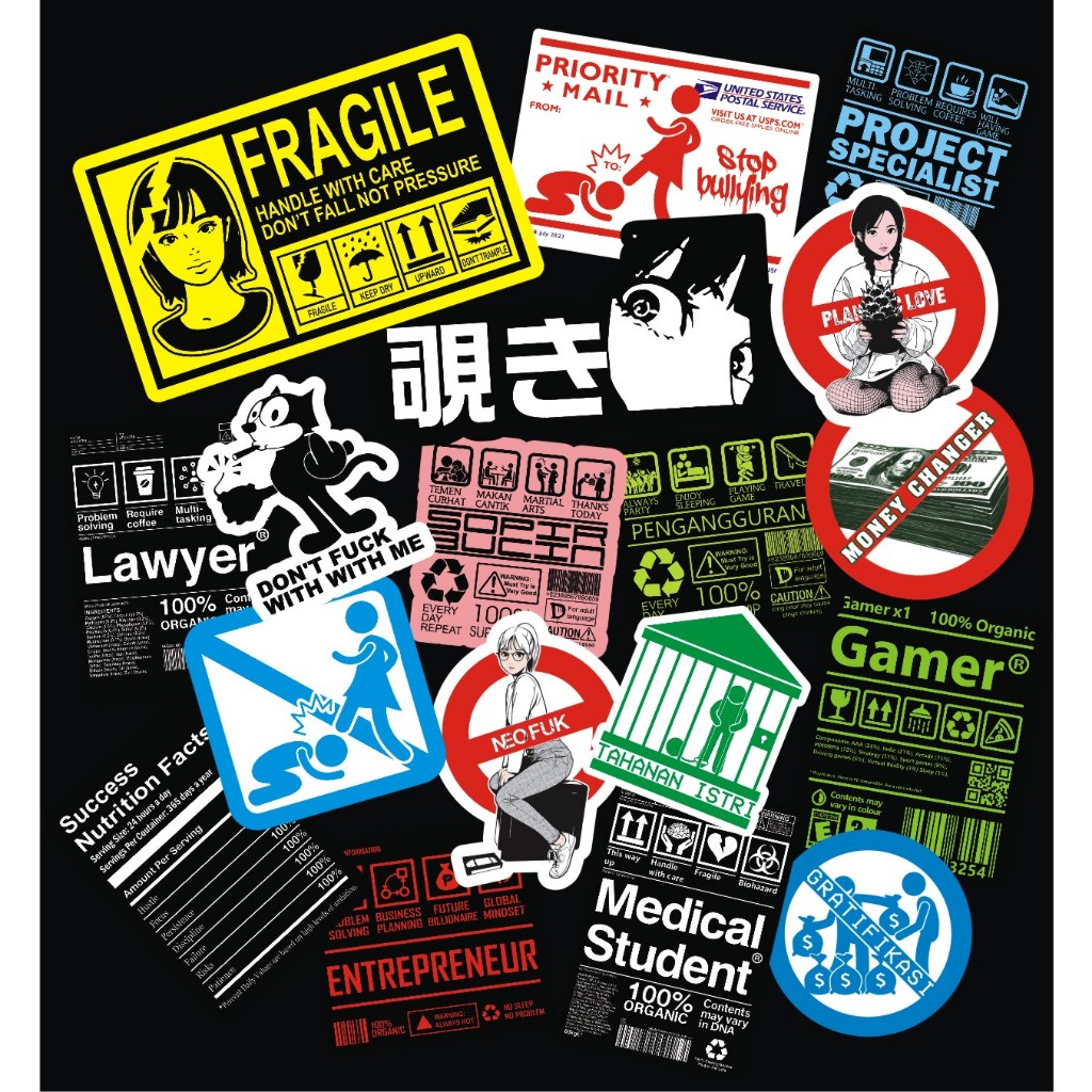 

japan sticker laptop / japan travel sticker / tokyo travel sticker / tokyo sticker laptop / sticker handphone / helmet sticker / travel sticker pack / rimowa sticker pack