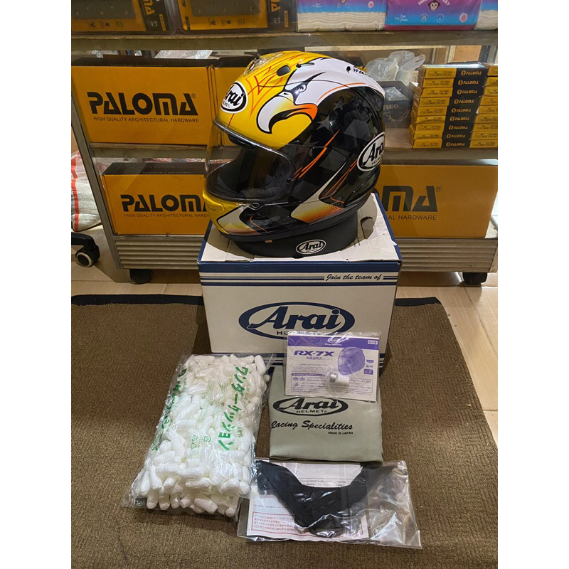 ARAI RX7X AMERICAN EAGLE KENNY ROBERT