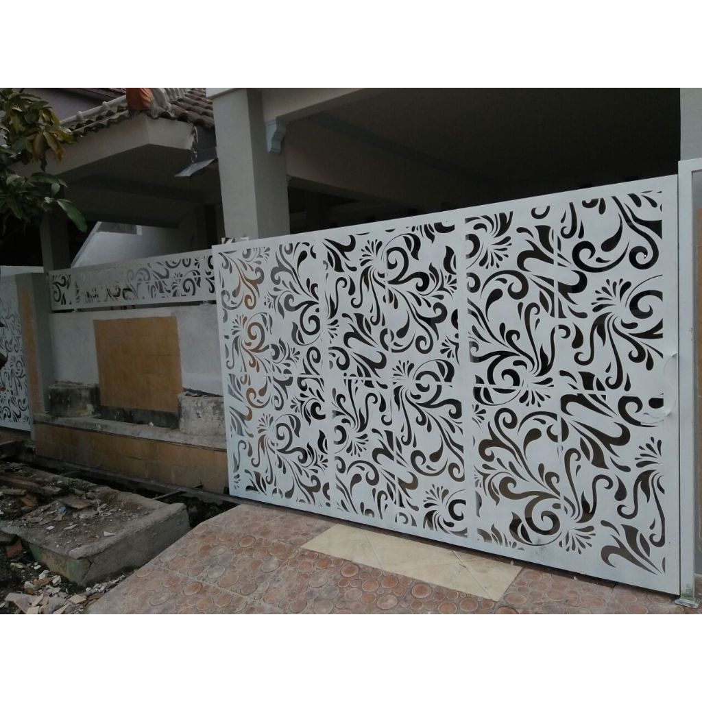 PAGAR RUMAHAN KEKINIAN TIPE CUTTING LASER