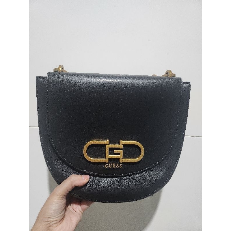 tas guess original preloved size besar