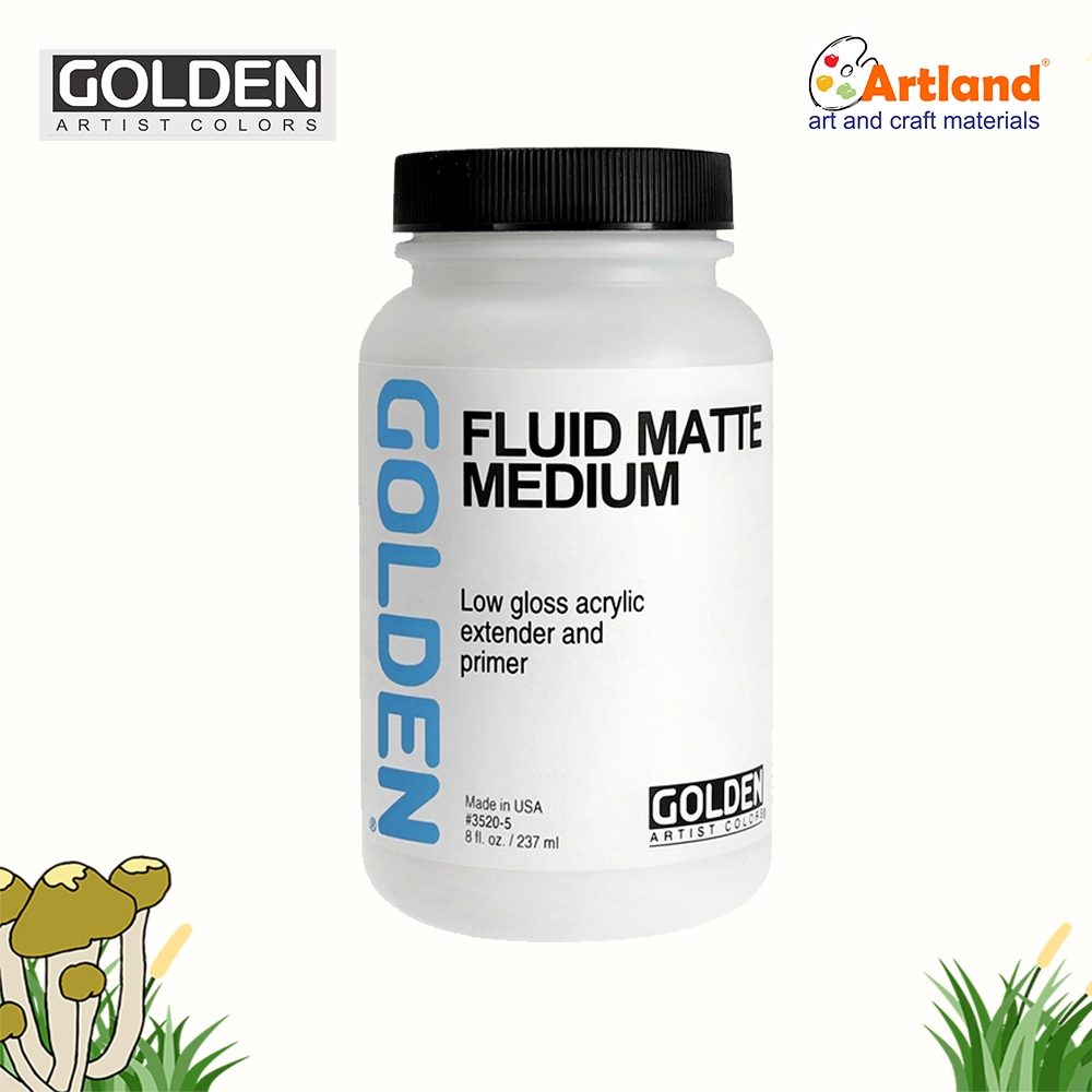 

Golden Fluid Matte Medium 237ml 3520