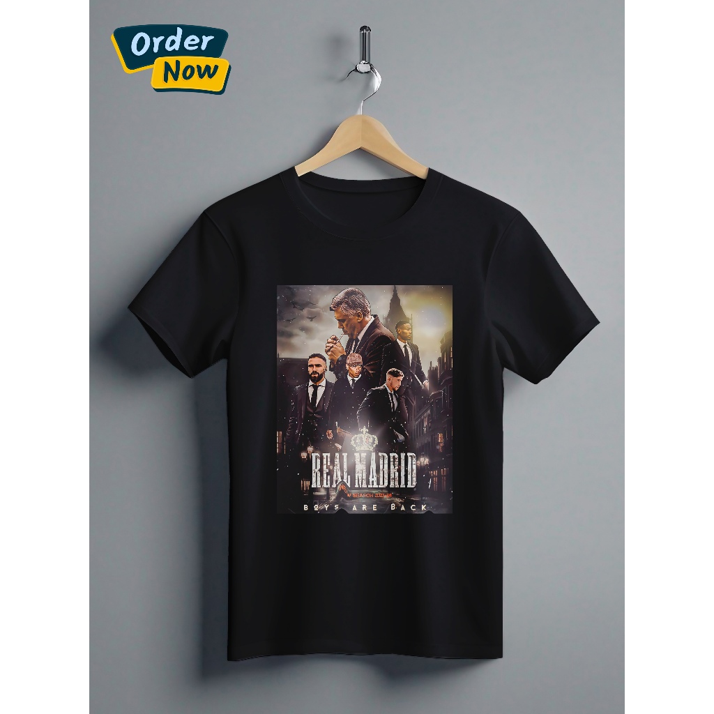 kaos real madrid boys madridista indonesia t-shirt atasan pria wanita baju jersey