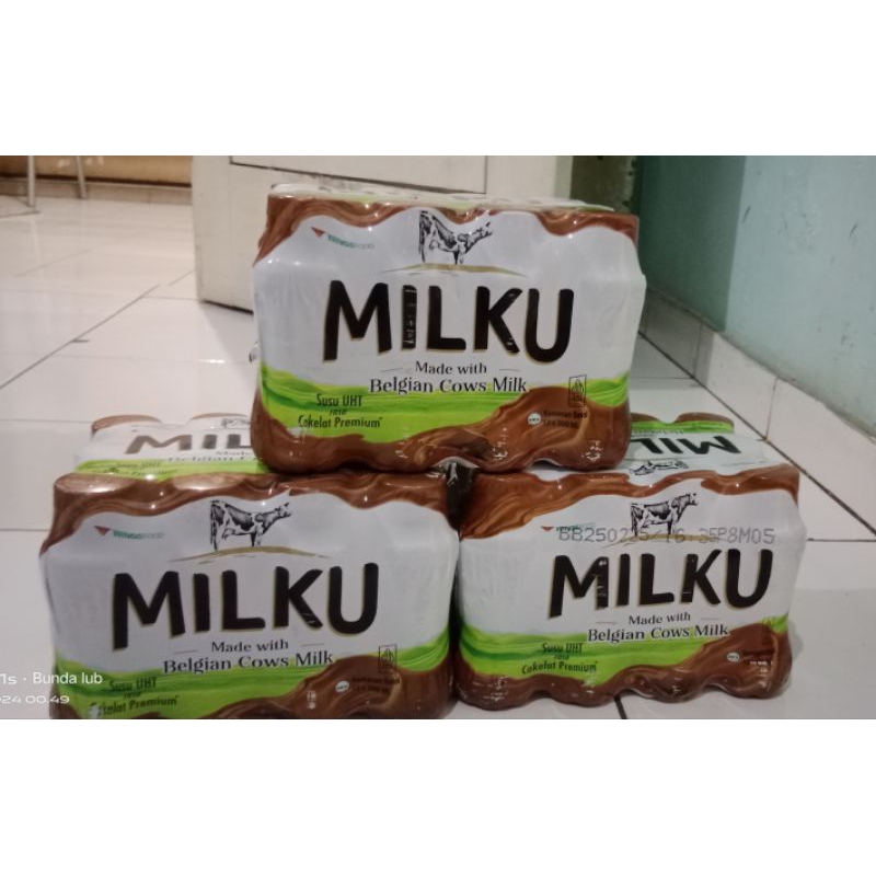 

Susu UHT milku coklat