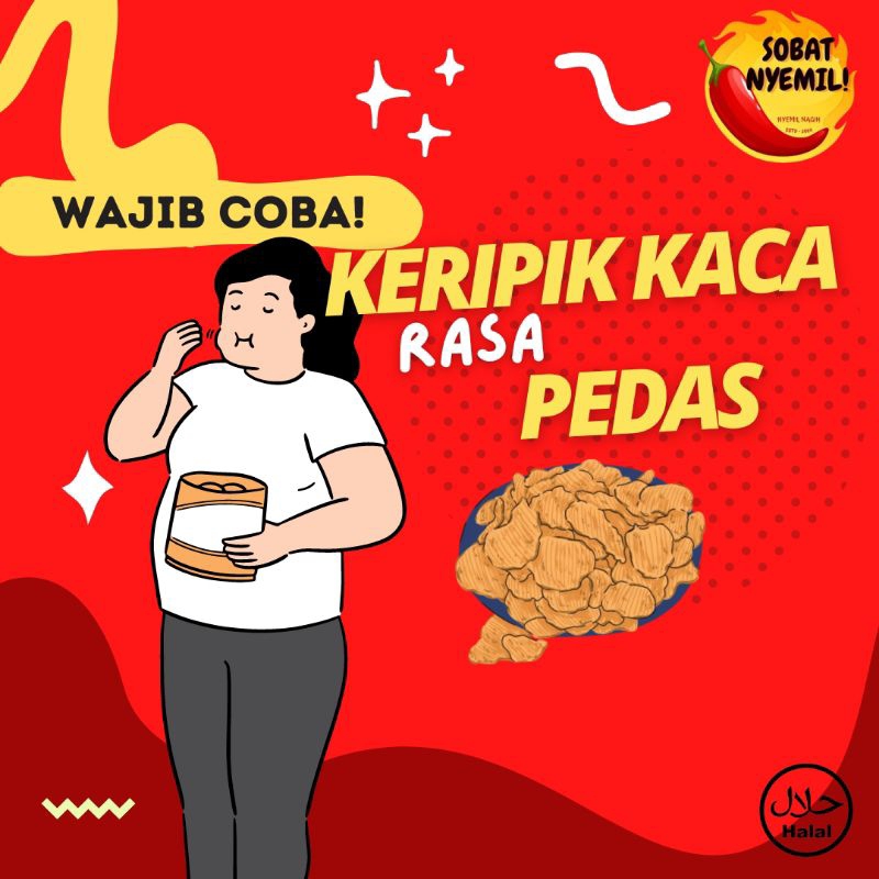 

Keripik Kaca Pedas