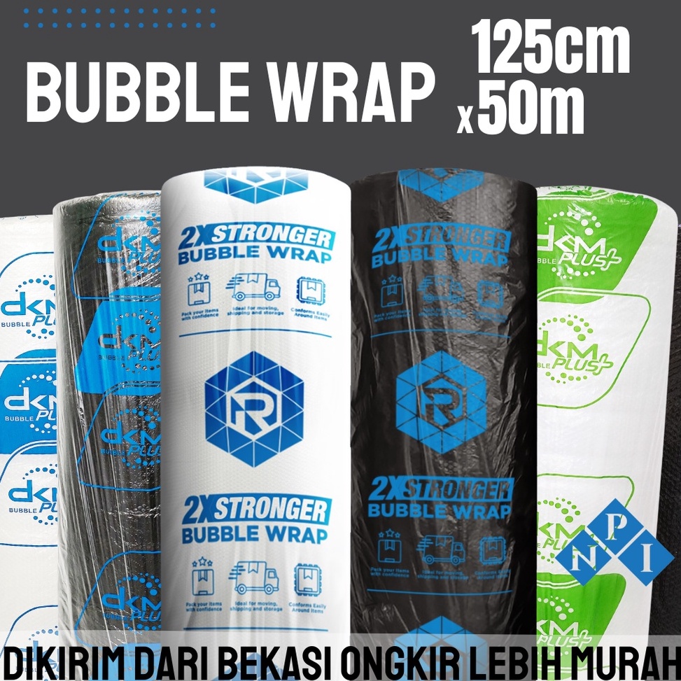 

Promosi Spesial Plastik Bubble Wrap 5 Meter Bubblewrap DKM PLUS