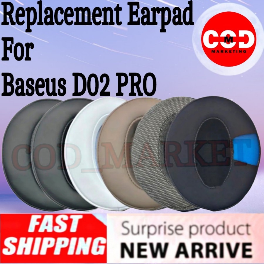 Bantalan Earcup Foam Earpad Cushion Baseus D02 PRO - Busa Baseus D02