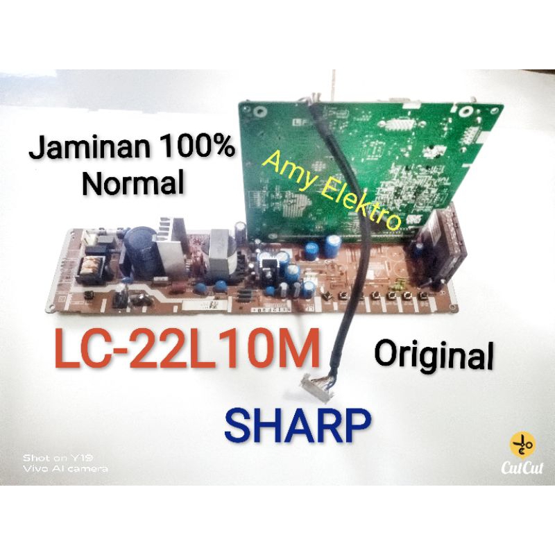 MB Mainboard Motherboard Mobo Modul PSU power Suplai Power Suplay Powersuplay Powersuplai Sharp Lc22