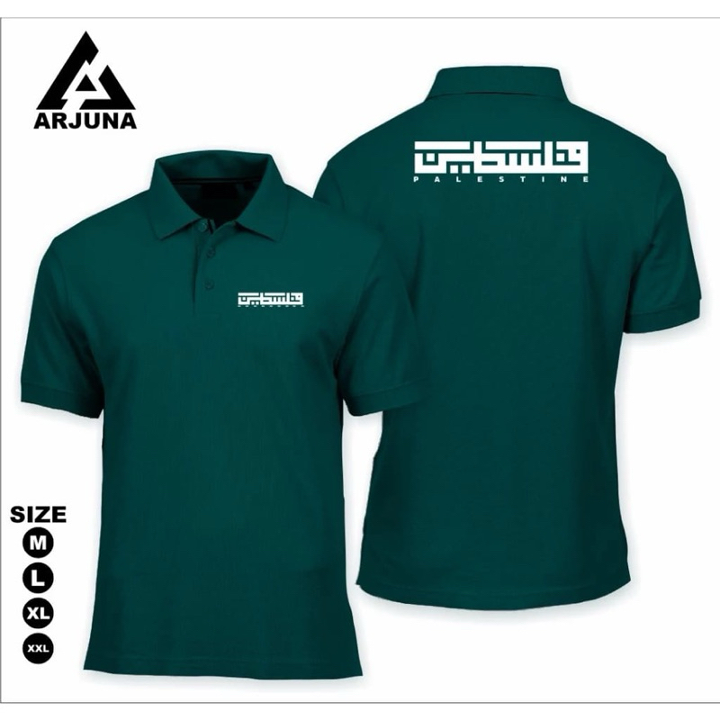 KAOS POLO PALESTINE - KAOS POLO - KAOS POLO VIRAL